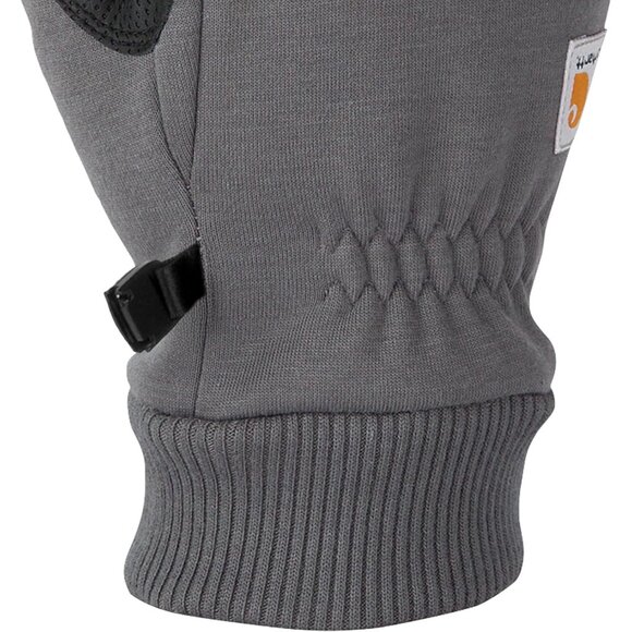 Men's Wind Fighter Thermal-Lined Fleece Touch-Sensitive Knit Cuff Glove - Picture 5 of 7